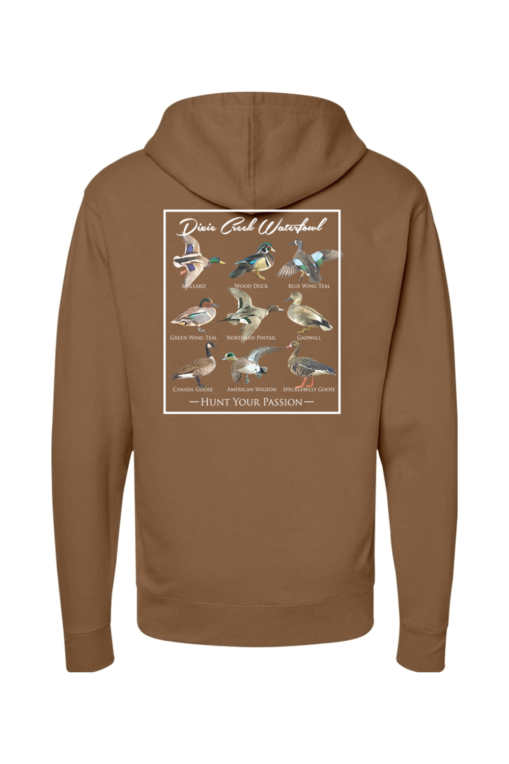Adult Duck Chart - Midweight Hooded Sweatshirt