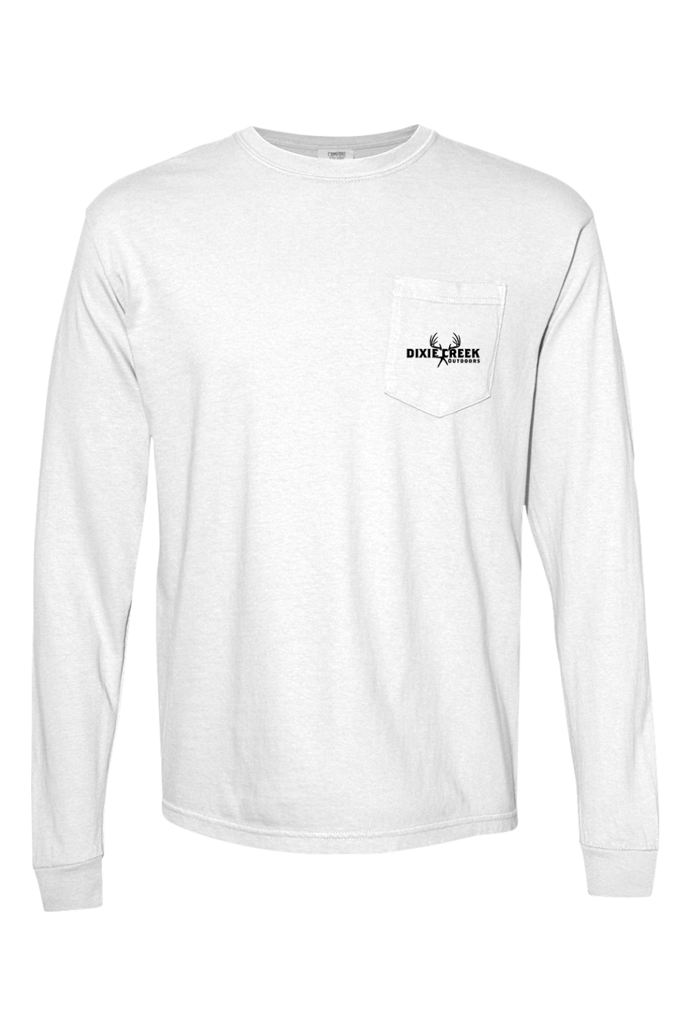 Adult Whitetail Madness - Comfort Colors Long Sleeve Pocket T-Shirt