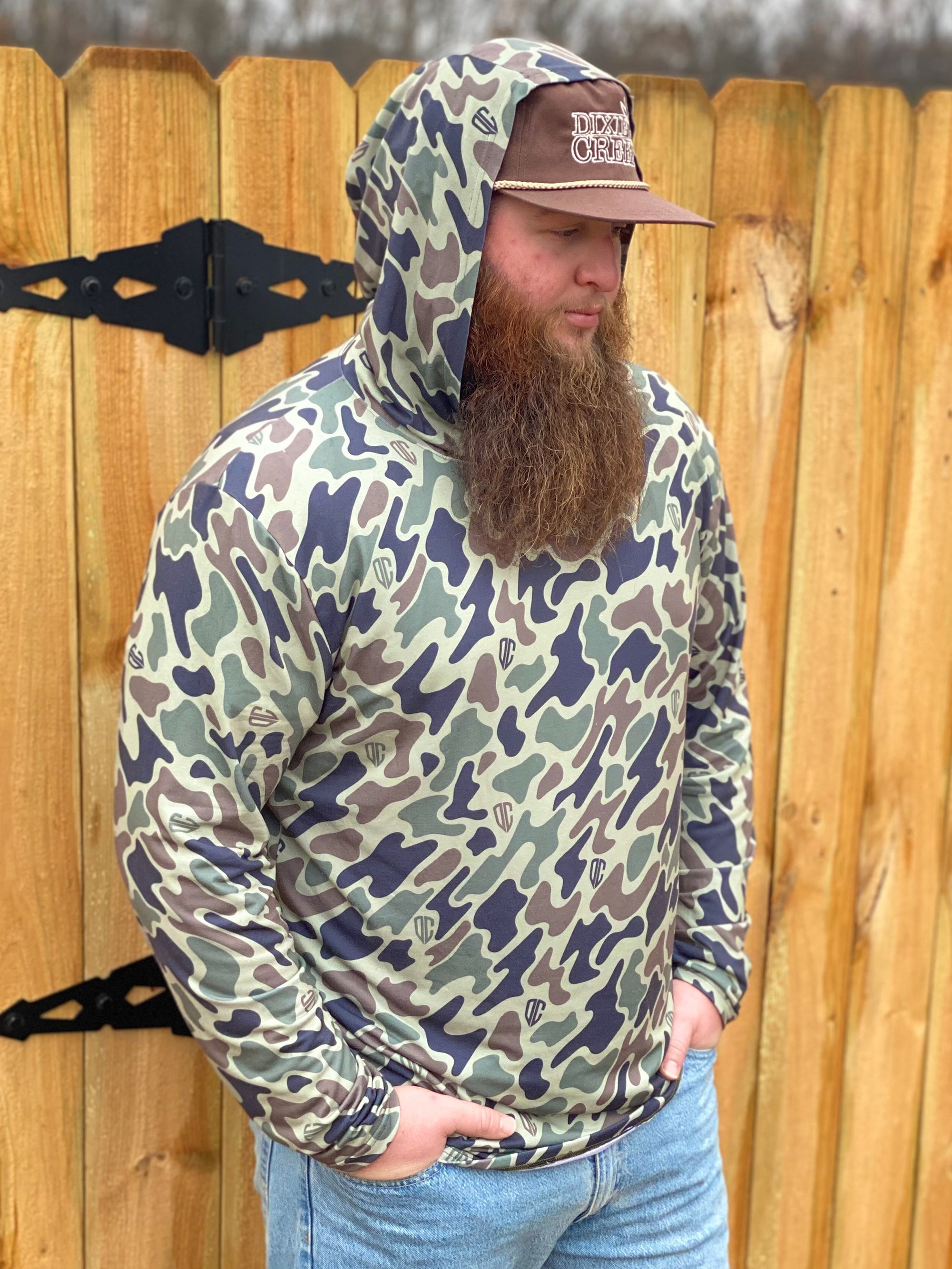 Old School Duck Camo Hoodie