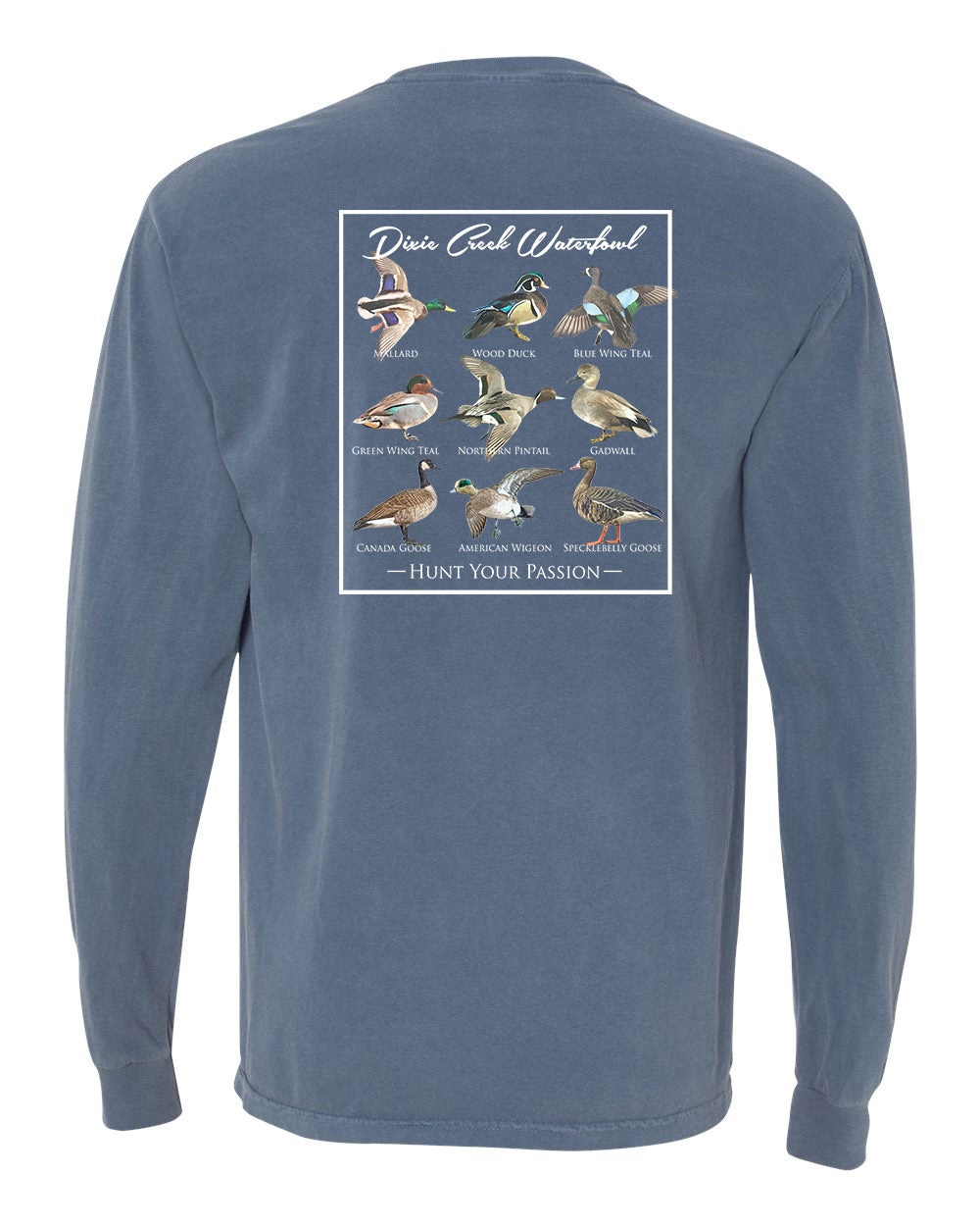 Wood Duck Short Sleeve T-Shirt - Azure Blue