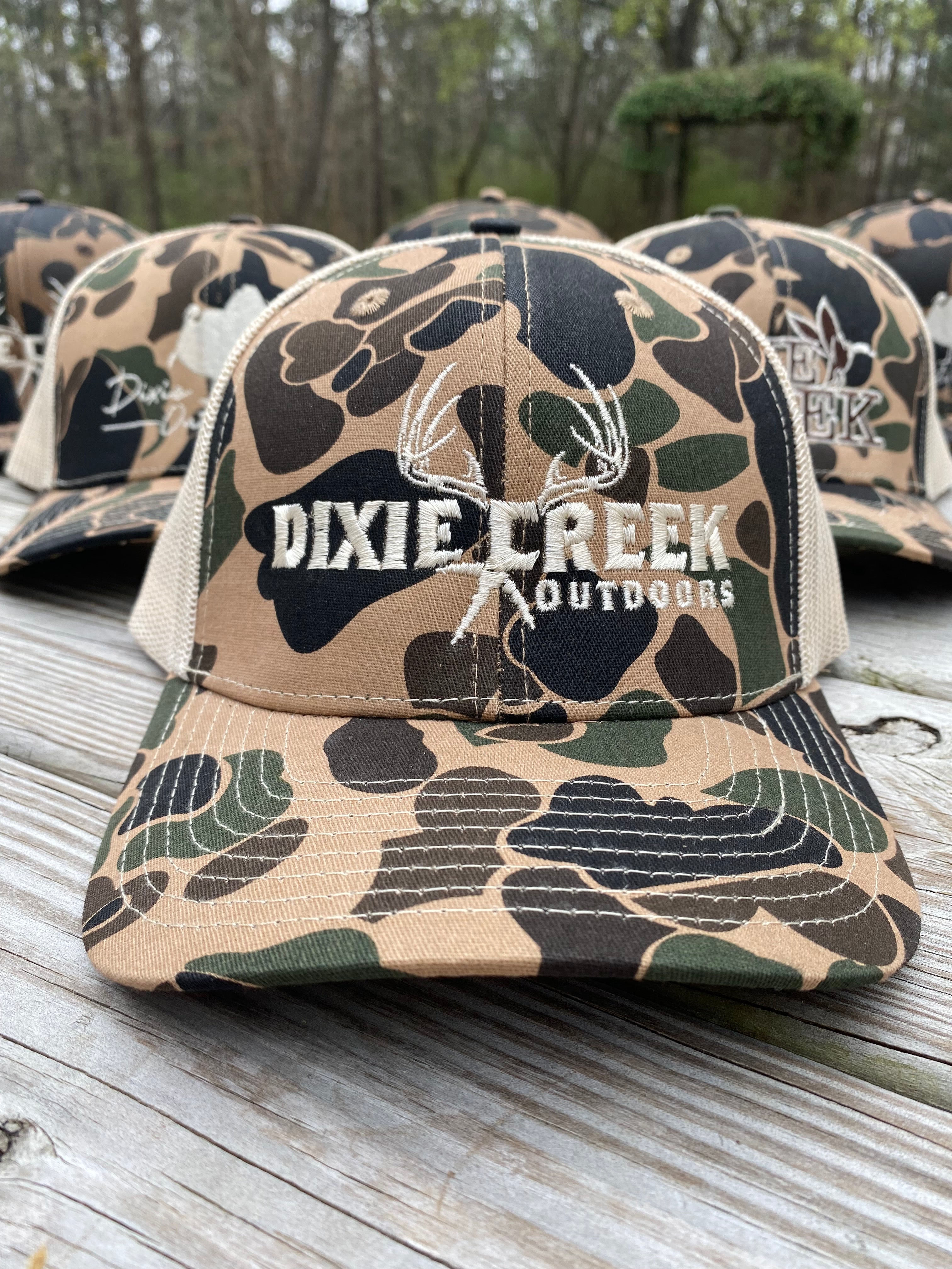 Old School Camo Hats