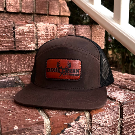 Dixie Creek Outdoors Gumbo Waxed Patch Hat