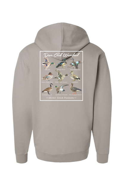 Adult Duck Chart - Midweight Hooded Sweatshirt