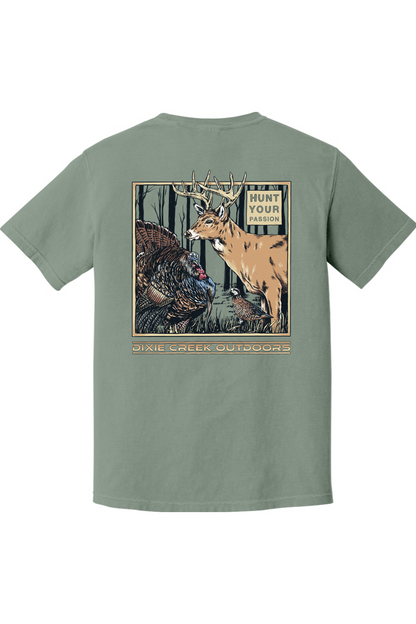 Adult Three's Company - Comfort Colors Short Sleeve Shirt