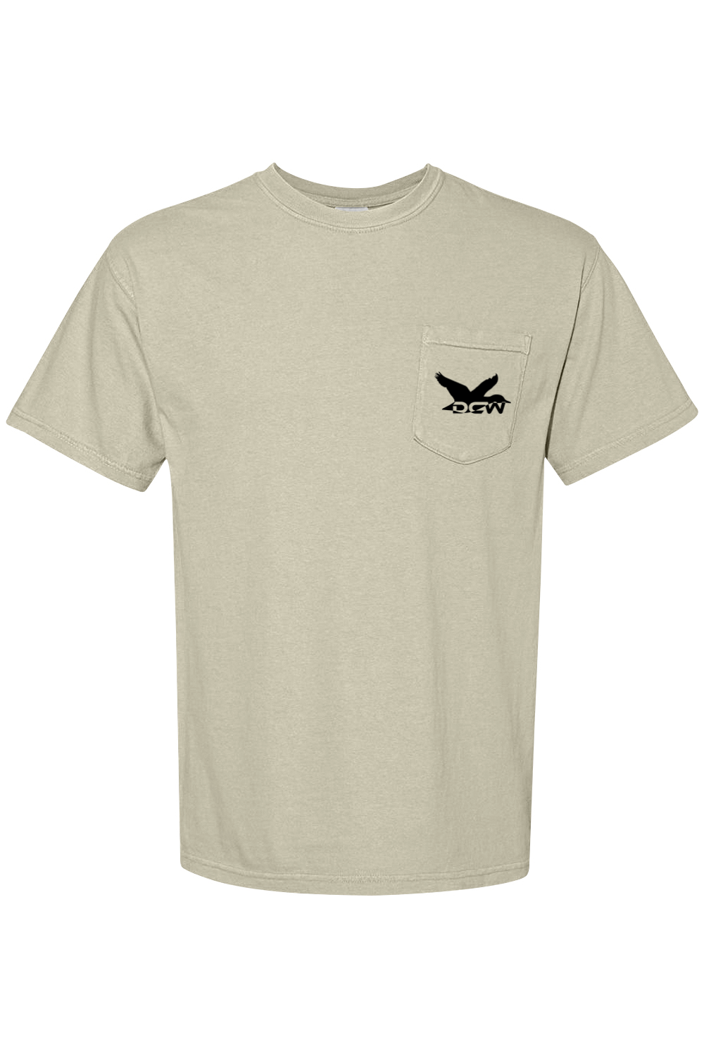 Adult Pintail - Comfort Colors Short Sleeve Pocket Shirt