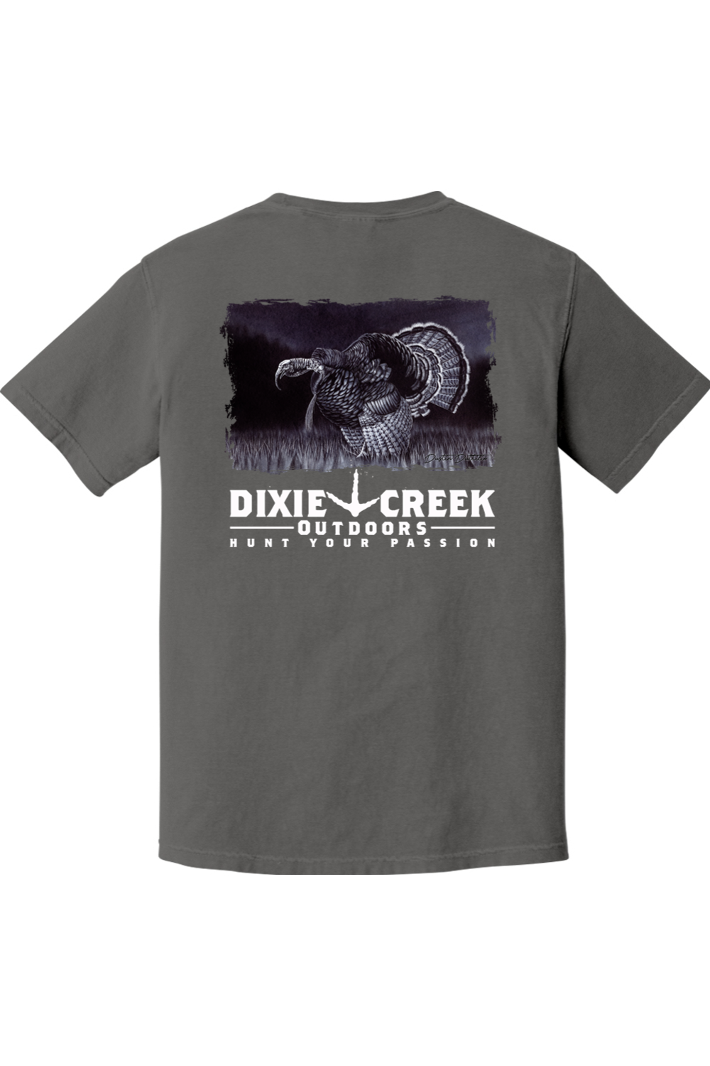 Adult BW Turkey - Comfort Colors Short Sleeve Shirt