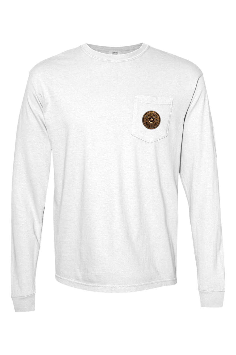 Adult Oak Creek Camo - Comfort Colors Long Sleeve Pocket T-Shirt