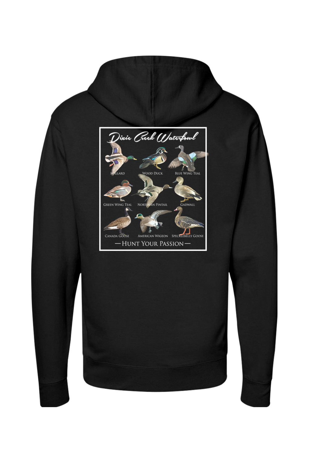 Adult Duck Chart - Midweight Hooded Sweatshirt