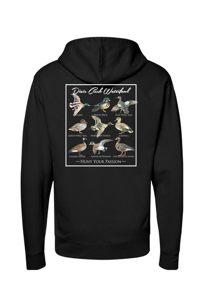 Adult Duck Chart - Midweight Hooded Sweatshirt