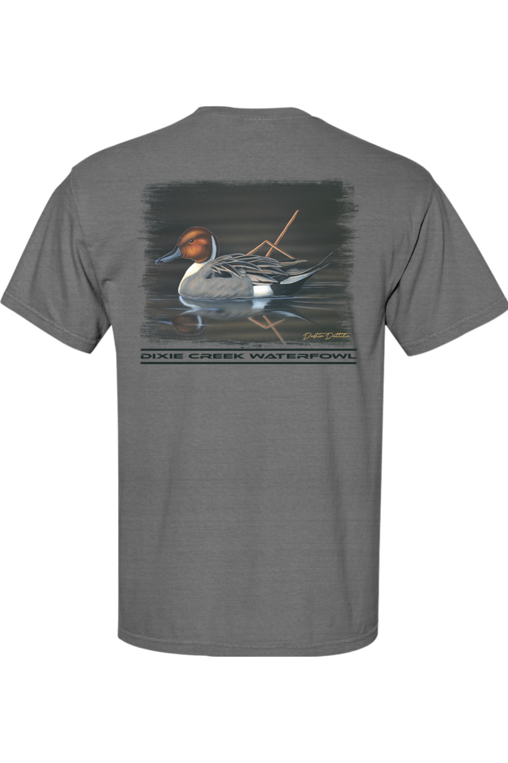 Adult Pintail - Comfort Colors Short Sleeve Pocket Shirt
