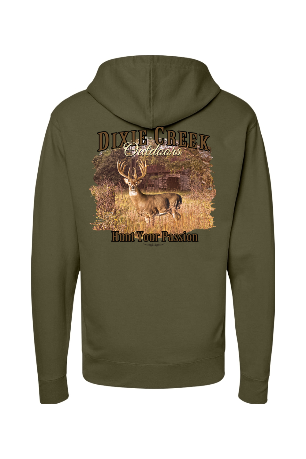 Adult Whitetail - Midweight Hooded Sweatshirt