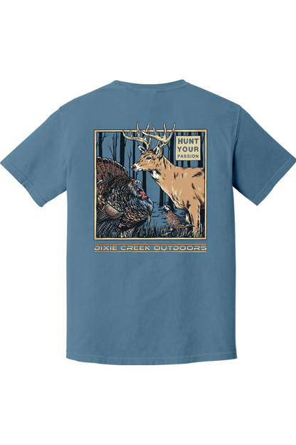 Adult Three's Company - Comfort Colors Short Sleeve Shirt