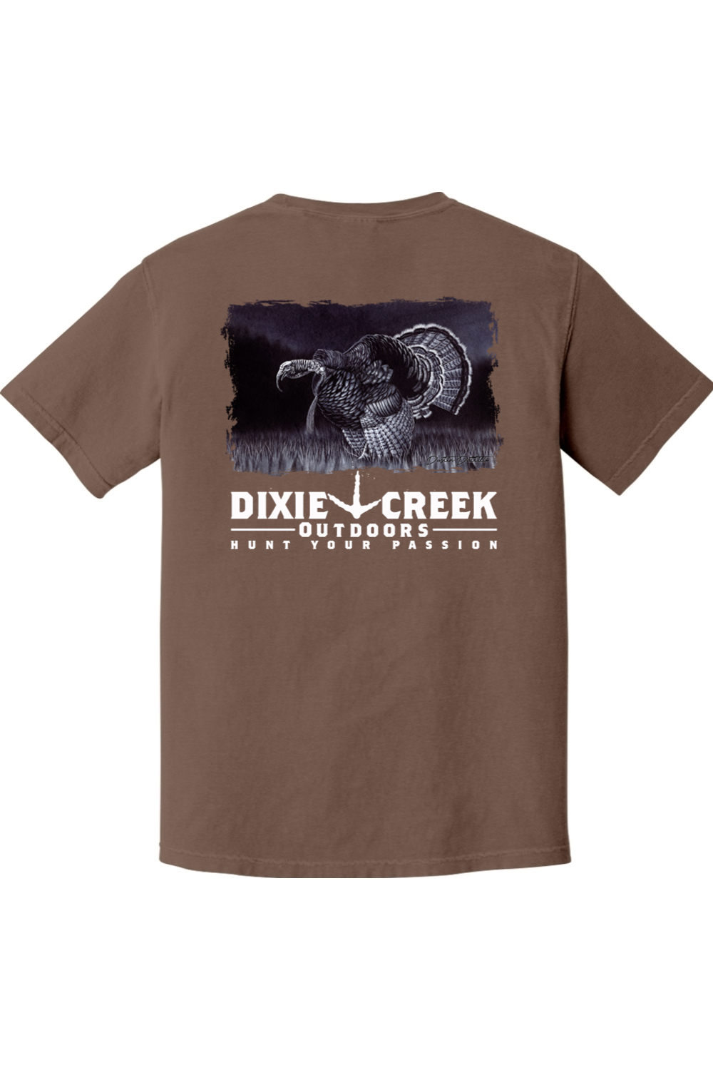 Adult BW Turkey - Comfort Colors Short Sleeve Shirt