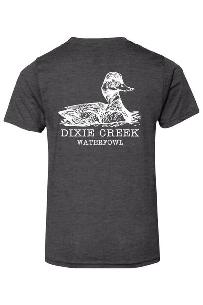 Youth Mallard Sketch - Next Level CVC Crew