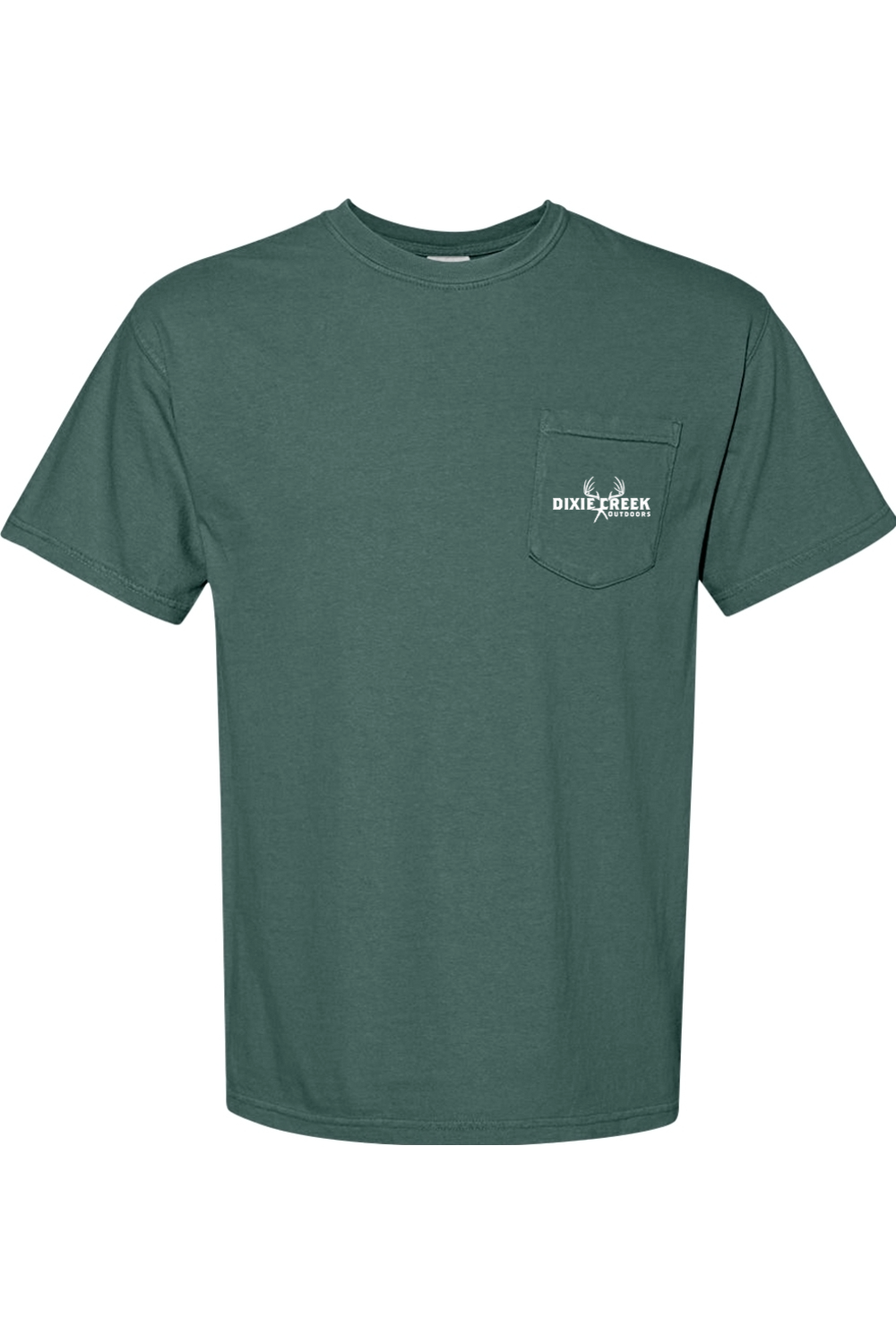 Adult Shed Dog - Comfort Colors Short Sleeve Pocket Shirt