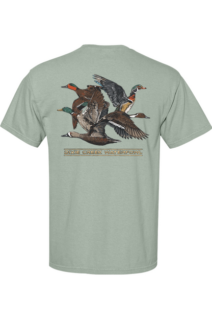 Adult Full House - Comfort Colors Short Sleeve Pocket Shirt