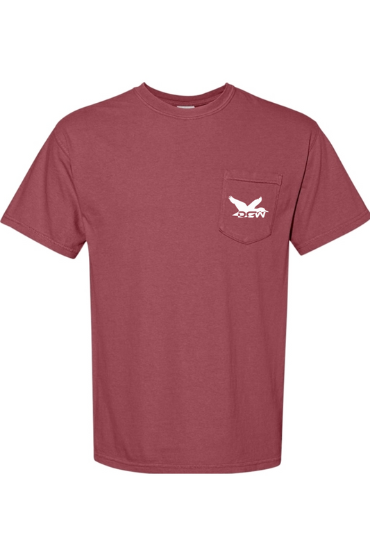 Adult Marsh - Comfort Colors Short Sleeve Pocket Shirt