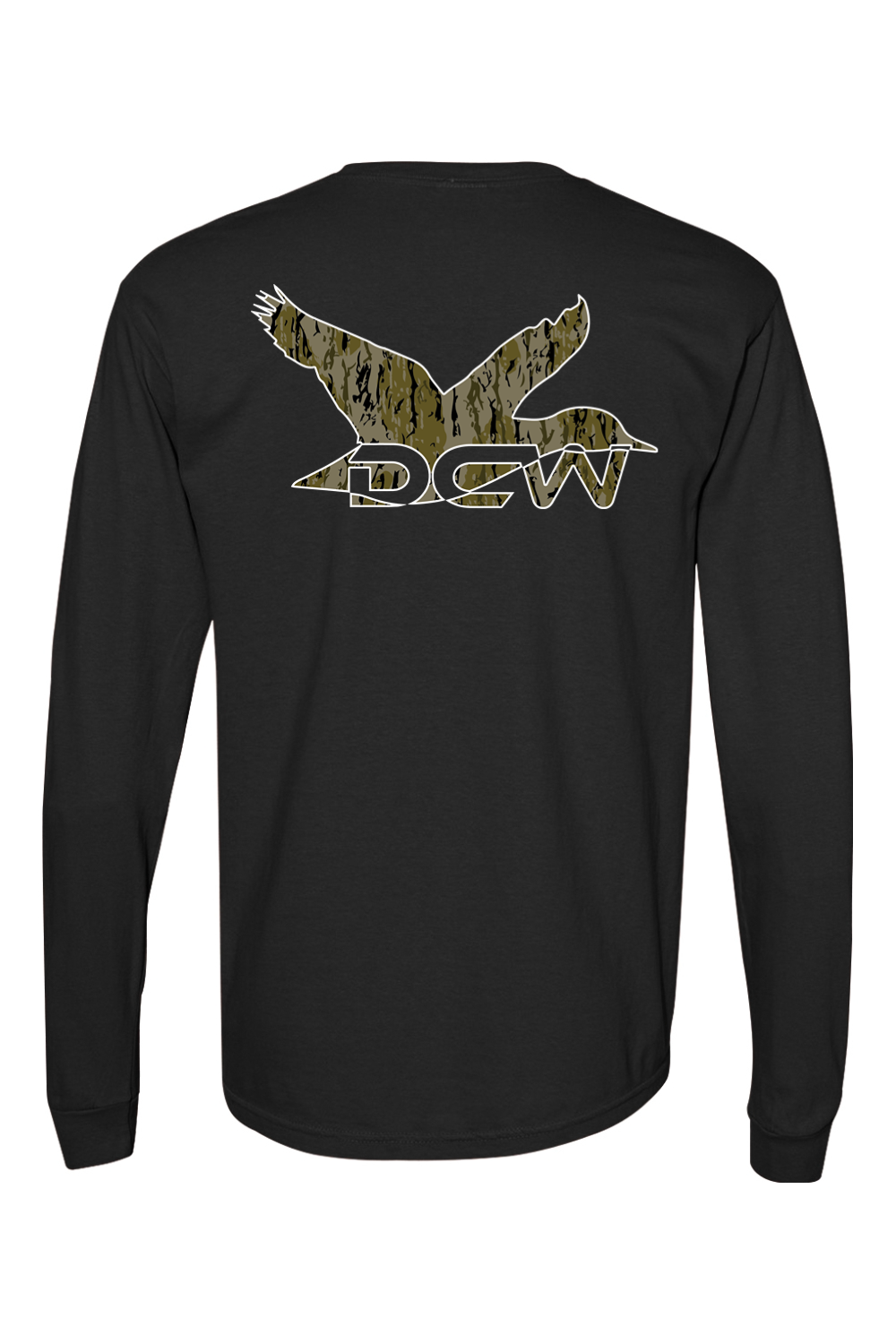 Adult Oak Creek Camo - Comfort Colors Long Sleeve Pocket T-Shirt