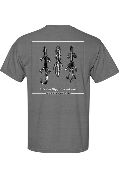 Adult RR Flippin' Weekend - Comfort Colors Short Sleeve Pocket Shirt