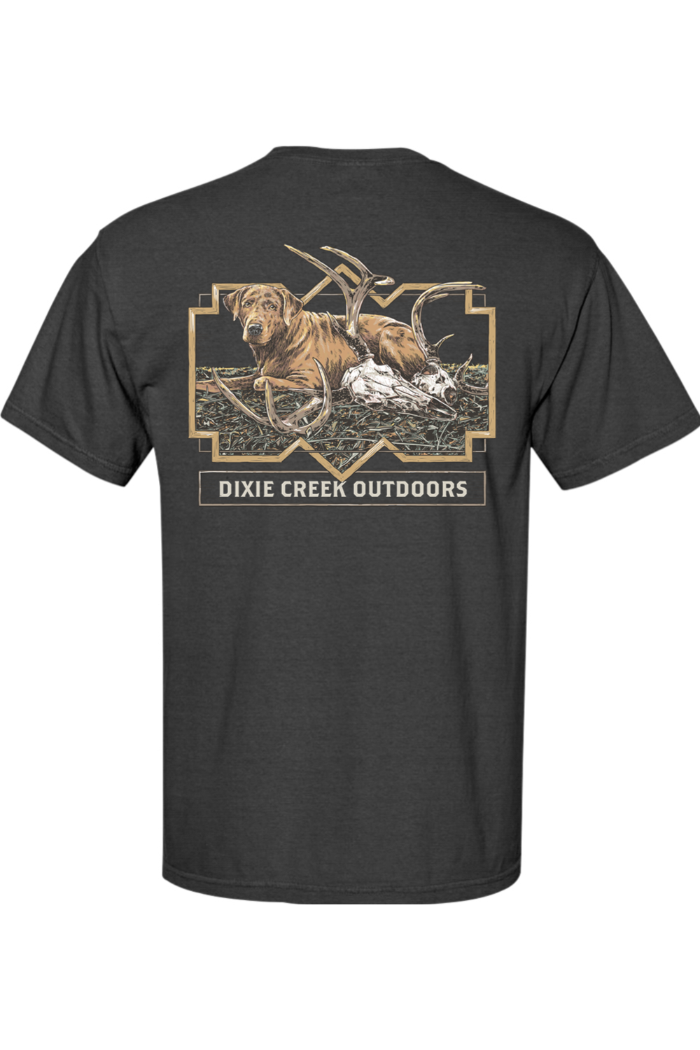 Adult Shed Dog - Comfort Colors Short Sleeve Pocket Shirt