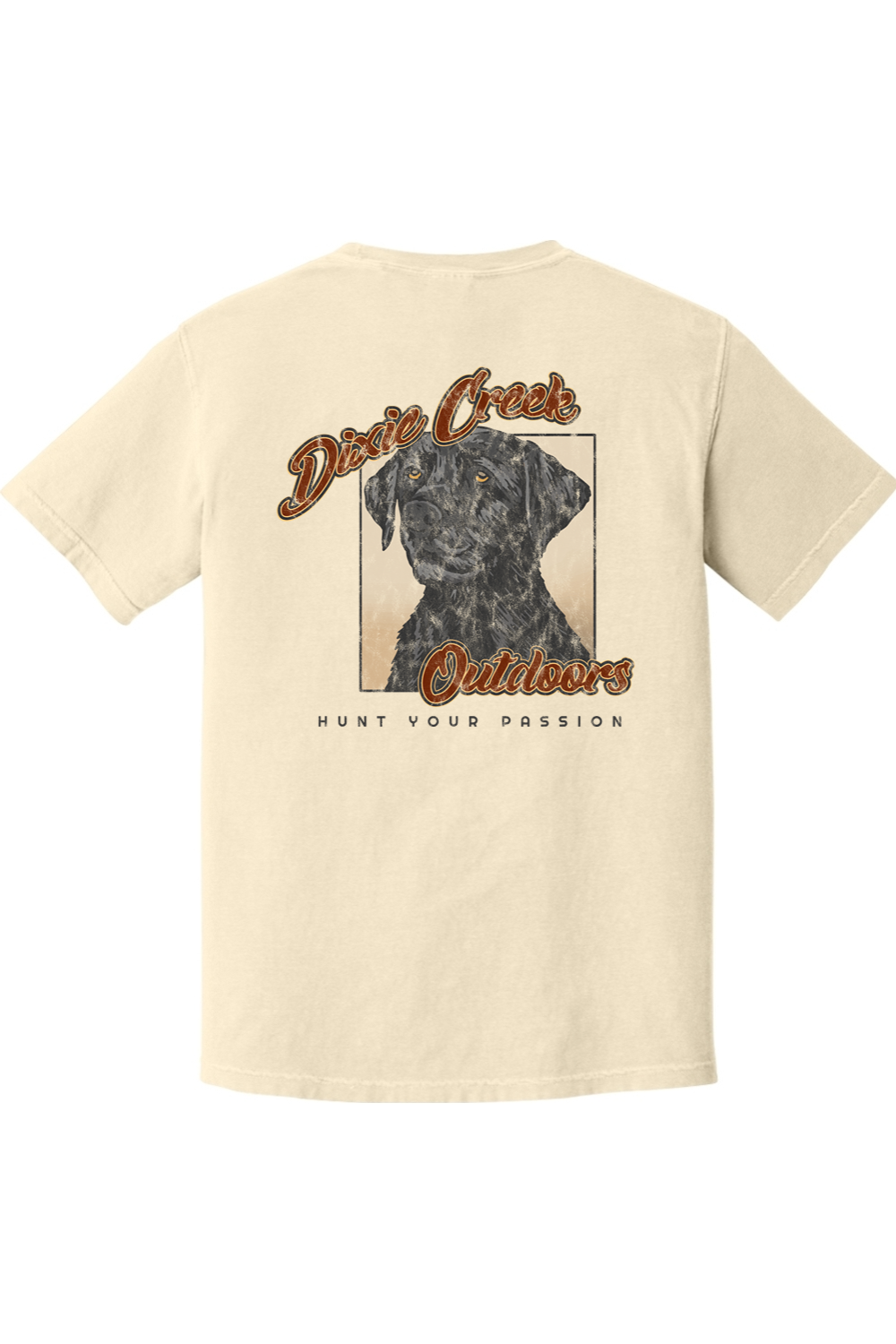 Adult Dixie Lab - Comfort Colors Short Sleeve Shirt