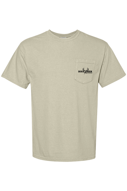 Adult Whitetail Madness - Comfort Colors Short Sleeve Pocket Shirt