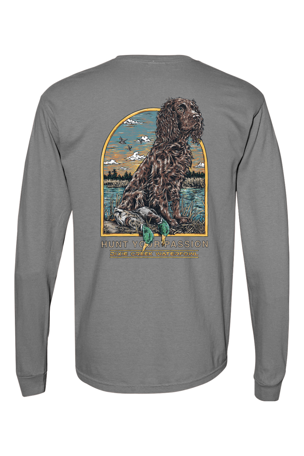 Adult Doubled Up - Comfort Colors Long Sleeve Pocket T-Shirt