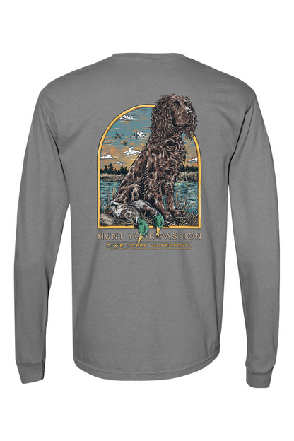 Adult Doubled Up - Comfort Colors Long Sleeve Pocket T-Shirt