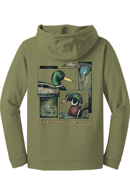 Adult Trois - Sport-Tek Fleece Hooded Pullover