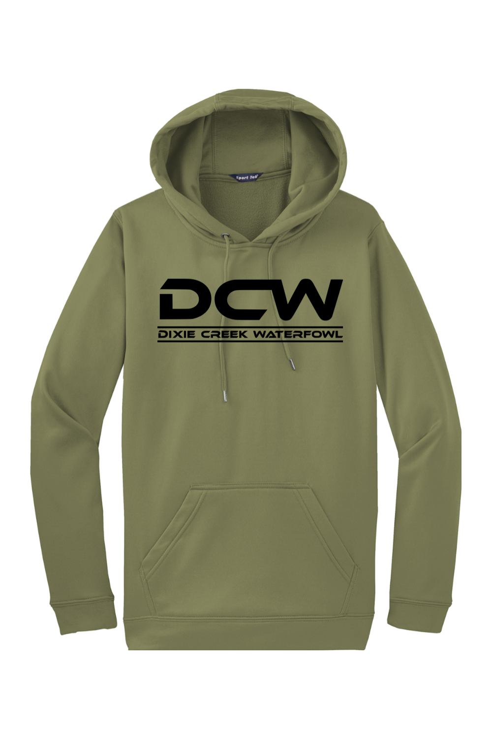 Adult Dixie Creek Waterfowl - Sport-Tek Fleece Hooded Pullover