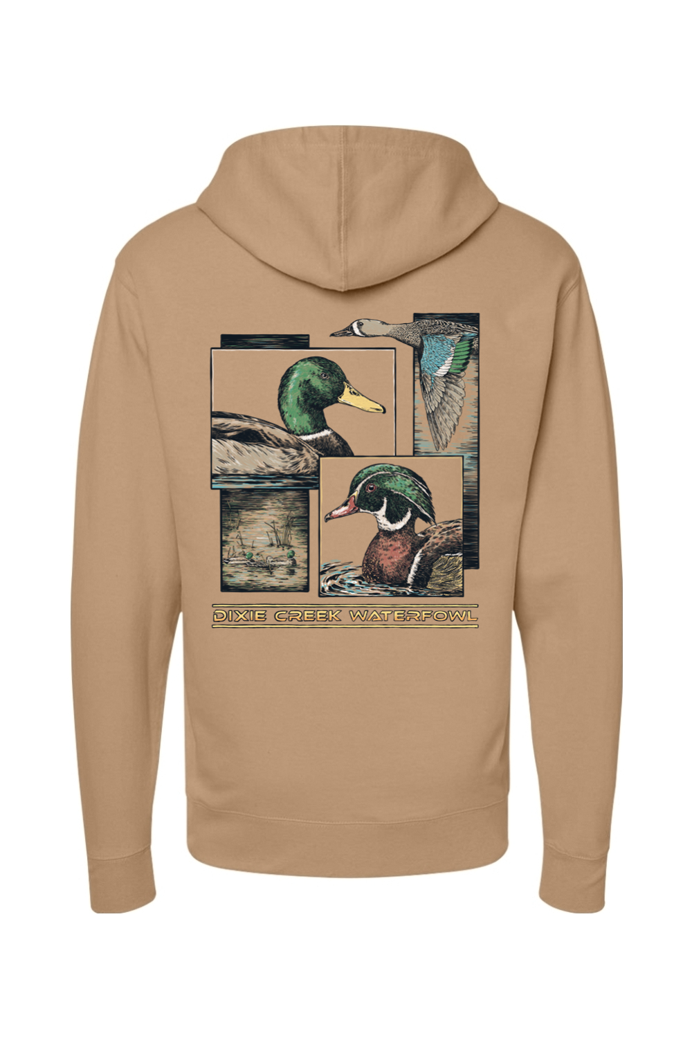 Adult Trois - Midweight Hooded Sweatshirt