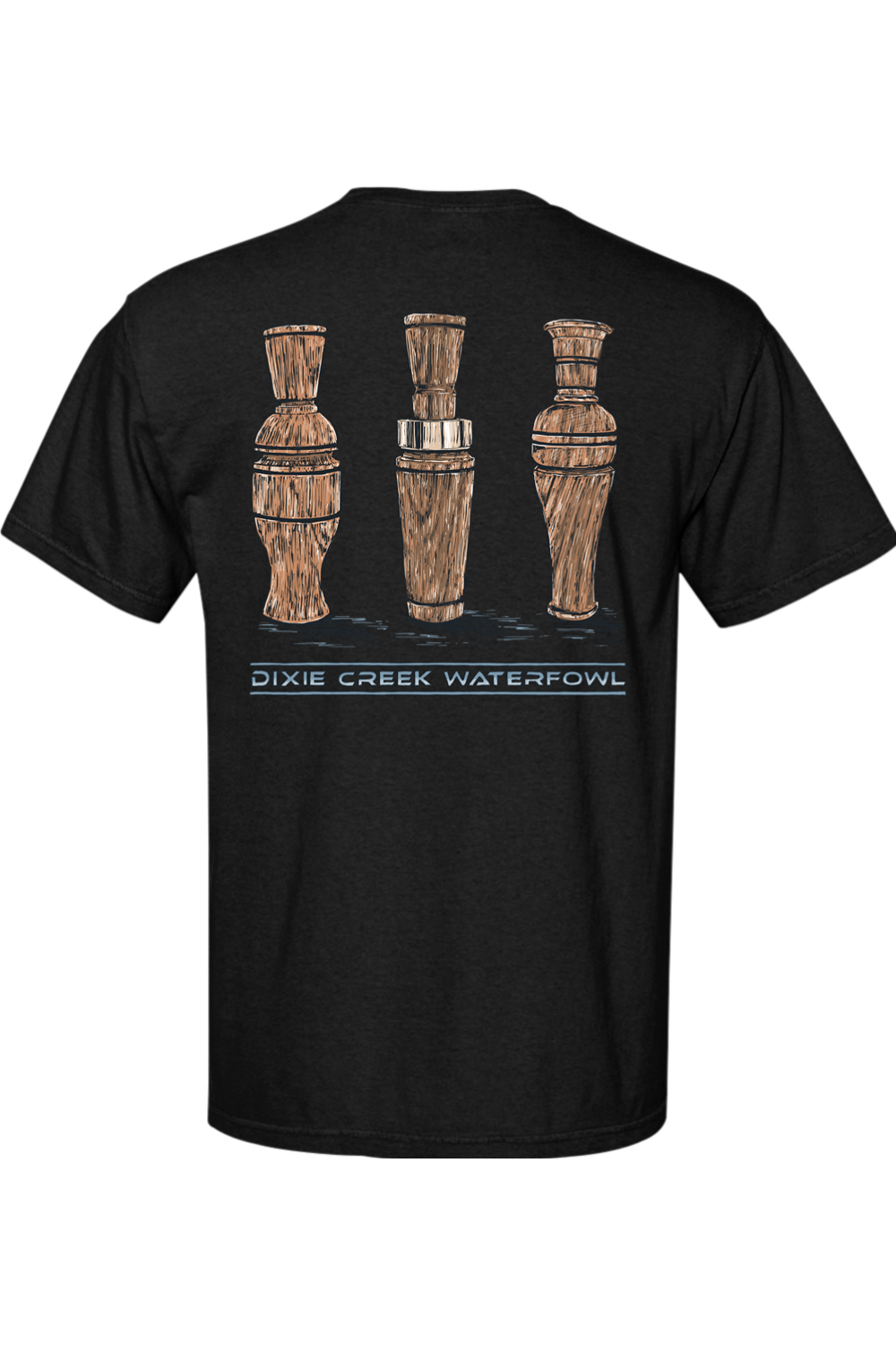 Adult Wooden Trio - Comfort Colors Short Sleeve Pocket Shirt