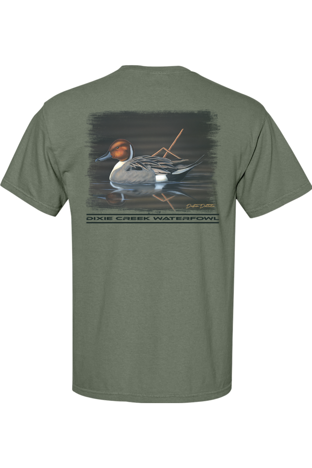 Adult Pintail - Comfort Colors Short Sleeve Pocket Shirt