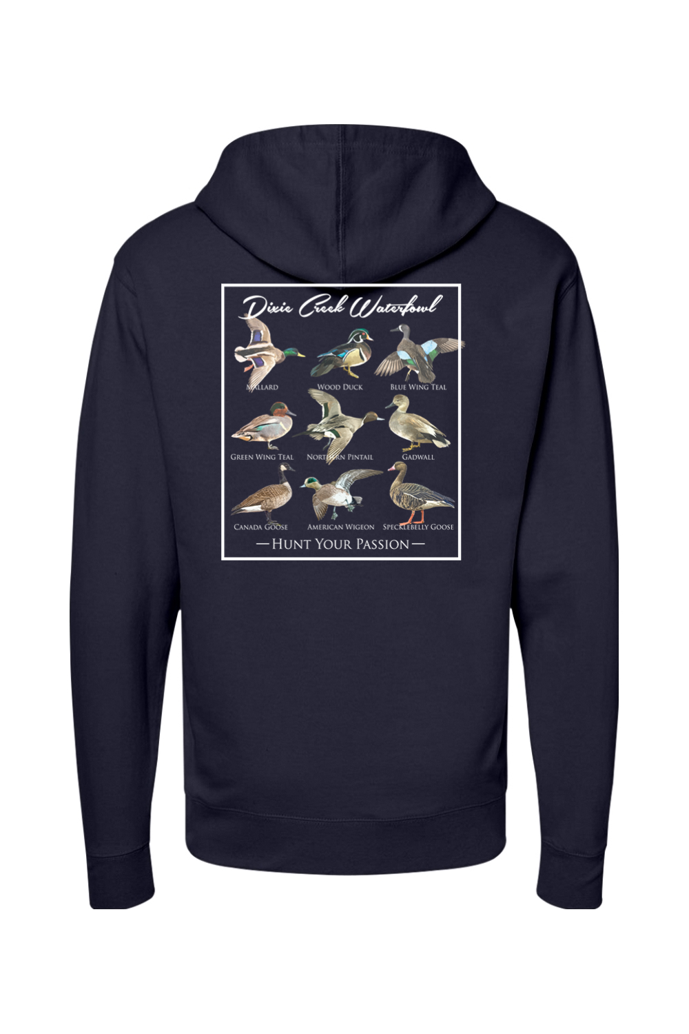 Adult Duck Chart - Midweight Hooded Sweatshirt