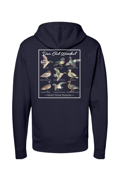Adult Duck Chart - Midweight Hooded Sweatshirt