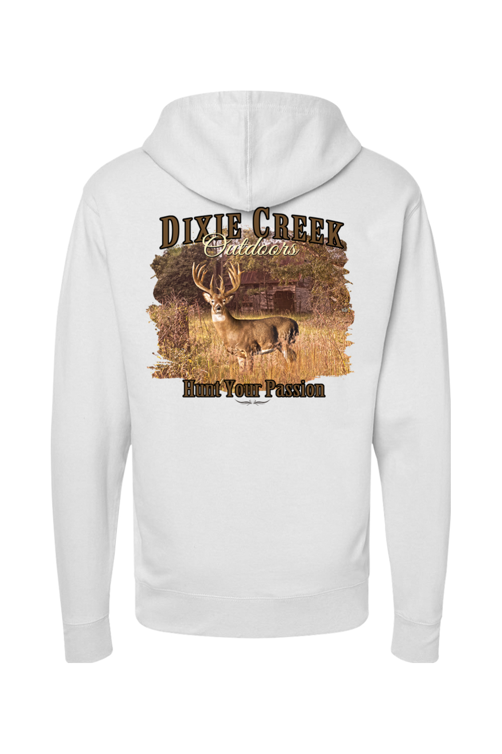 Adult Whitetail - Midweight Hooded Sweatshirt