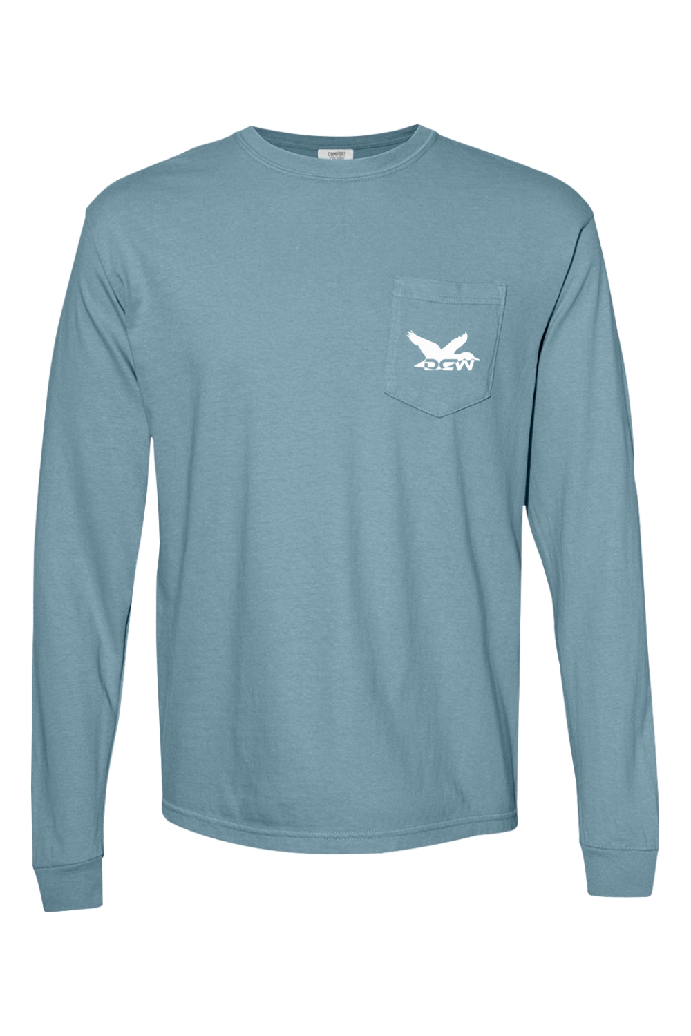 Adult Duck Chart - Comfort Colors Long Sleeve Pocket T-Shirt