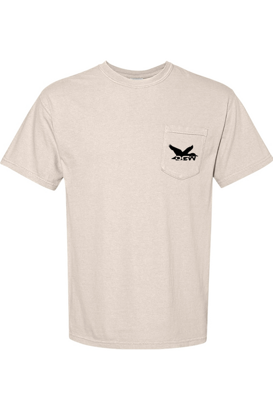 Adult Cold Ones - Comfort Colors Short Sleeve Pocket Shirt