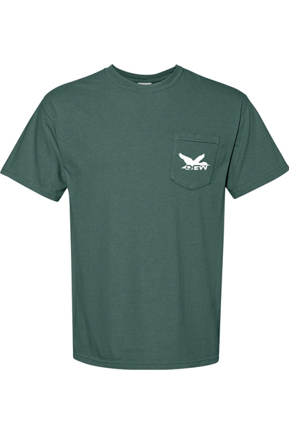 Adult Cold Ones - Comfort Colors Short Sleeve Pocket Shirt
