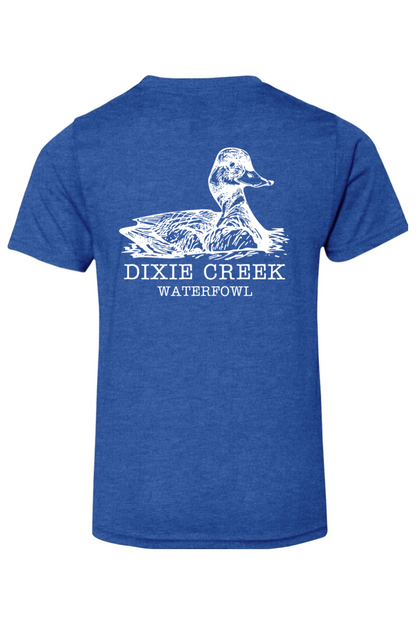 Youth Mallard Sketch - Next Level CVC Crew