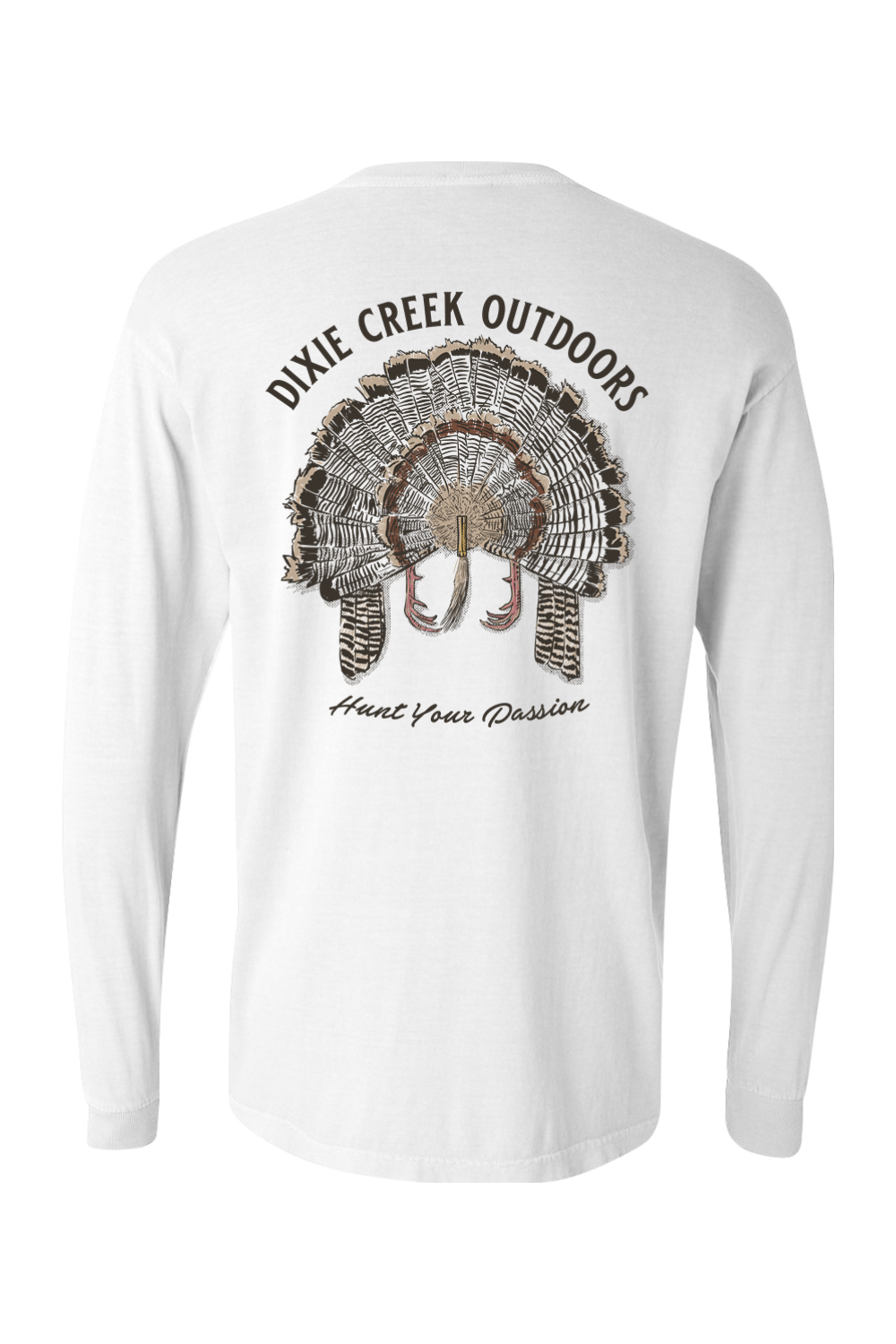 Adult Full Fan - Comfort Colors Long Sleeve T-Shirt