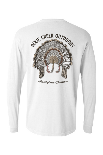 Adult Full Fan - Comfort Colors Long Sleeve T-Shirt