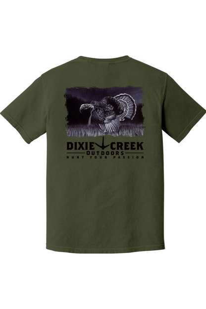 Adult BW Turkey - Comfort Colors Short Sleeve Shirt