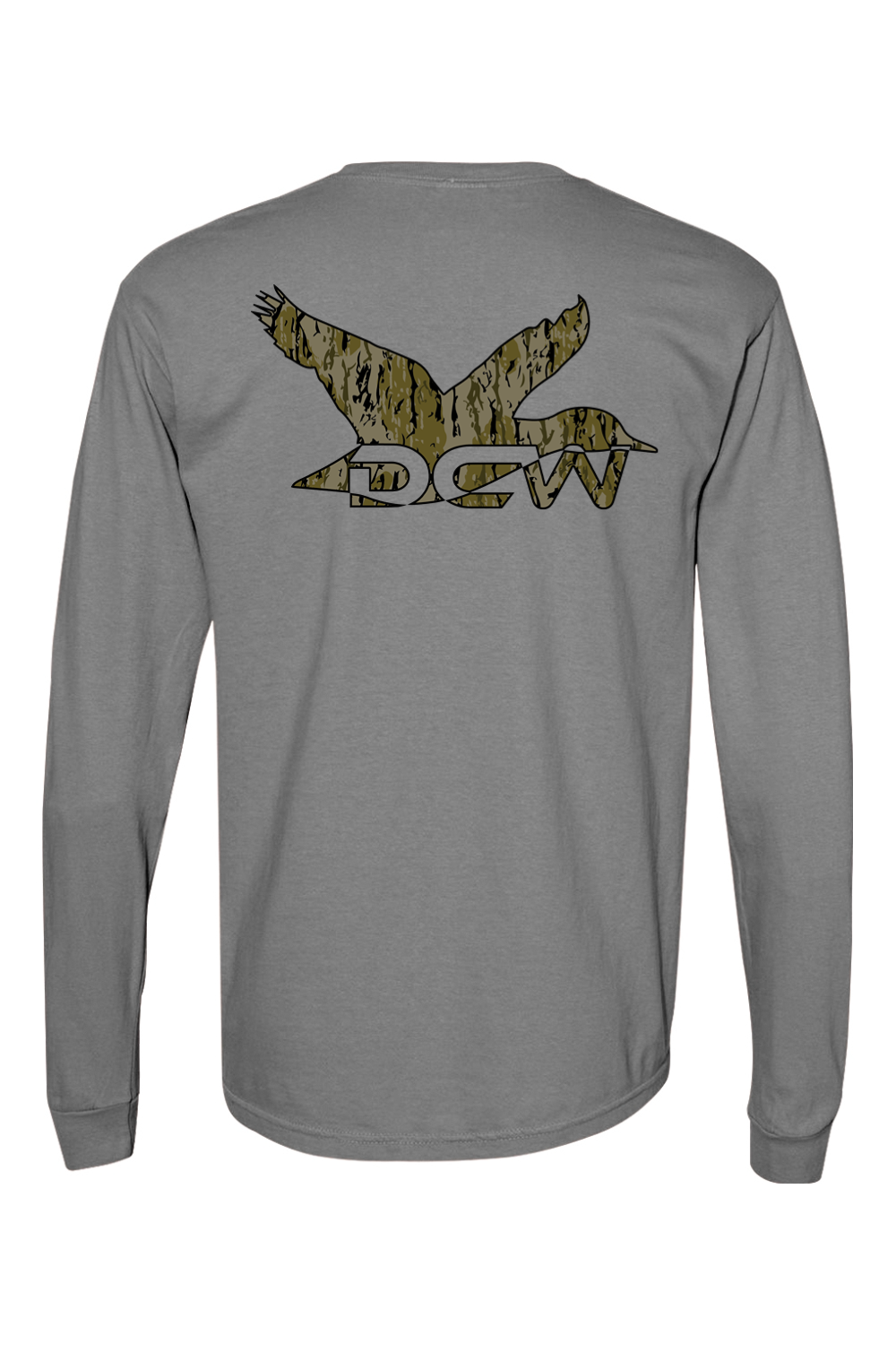 Adult Oak Creek Camo - Comfort Colors Long Sleeve Pocket T-Shirt