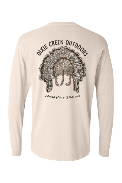 Adult Full Fan - Comfort Colors Long Sleeve T-Shirt