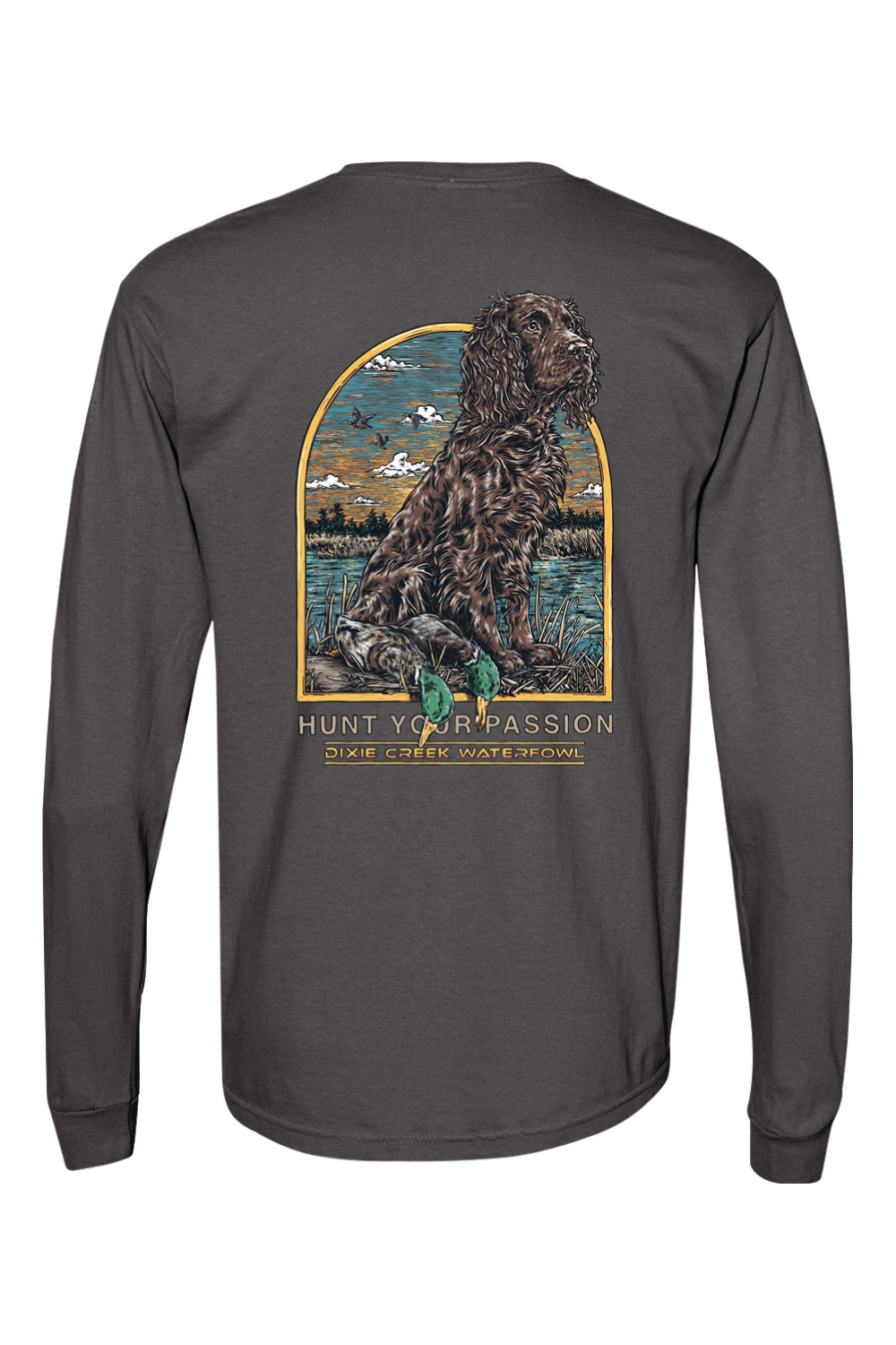 Adult Doubled Up - Comfort Colors Long Sleeve Pocket T-Shirt