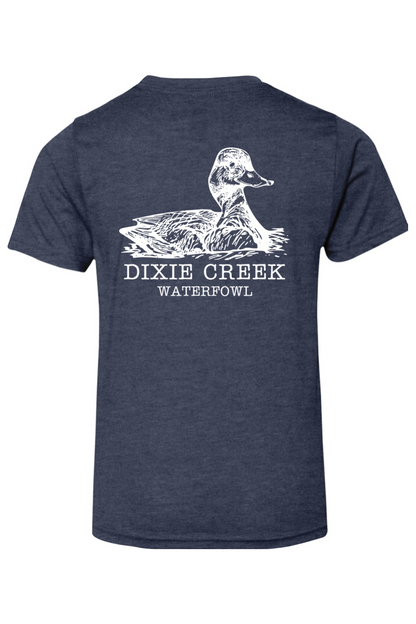 Youth Mallard Sketch - Next Level CVC Crew