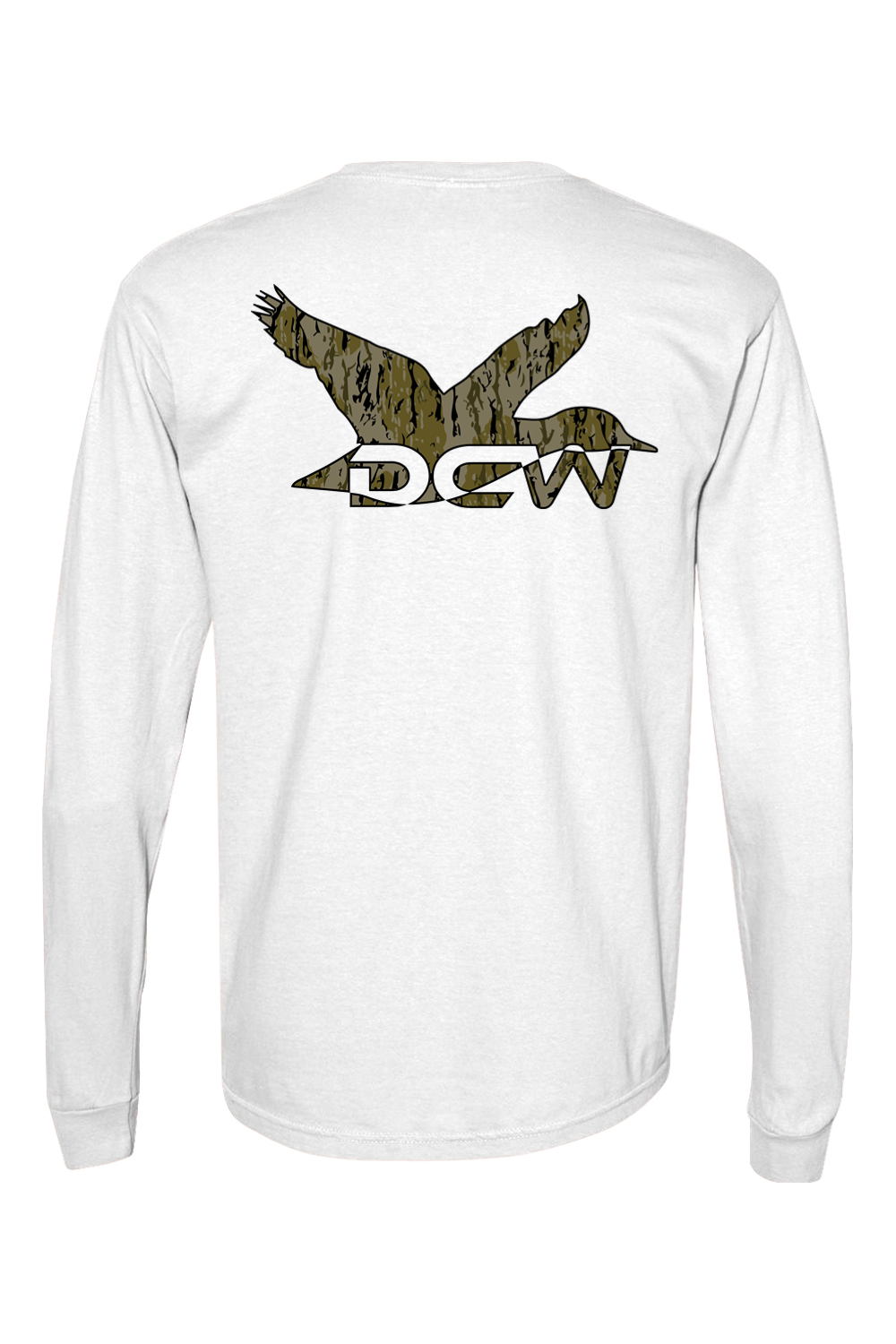 Adult Oak Creek Camo - Comfort Colors Long Sleeve Pocket T-Shirt