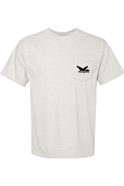 Adult Pintail - Comfort Colors Short Sleeve Pocket Shirt