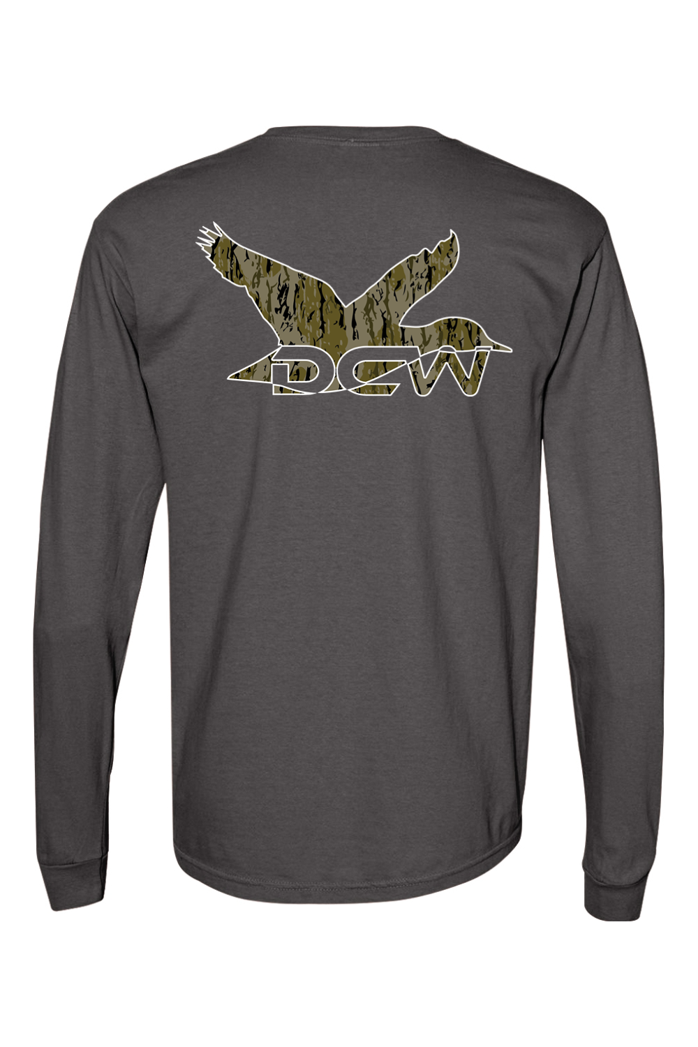 Adult Oak Creek Camo - Comfort Colors Long Sleeve Pocket T-Shirt
